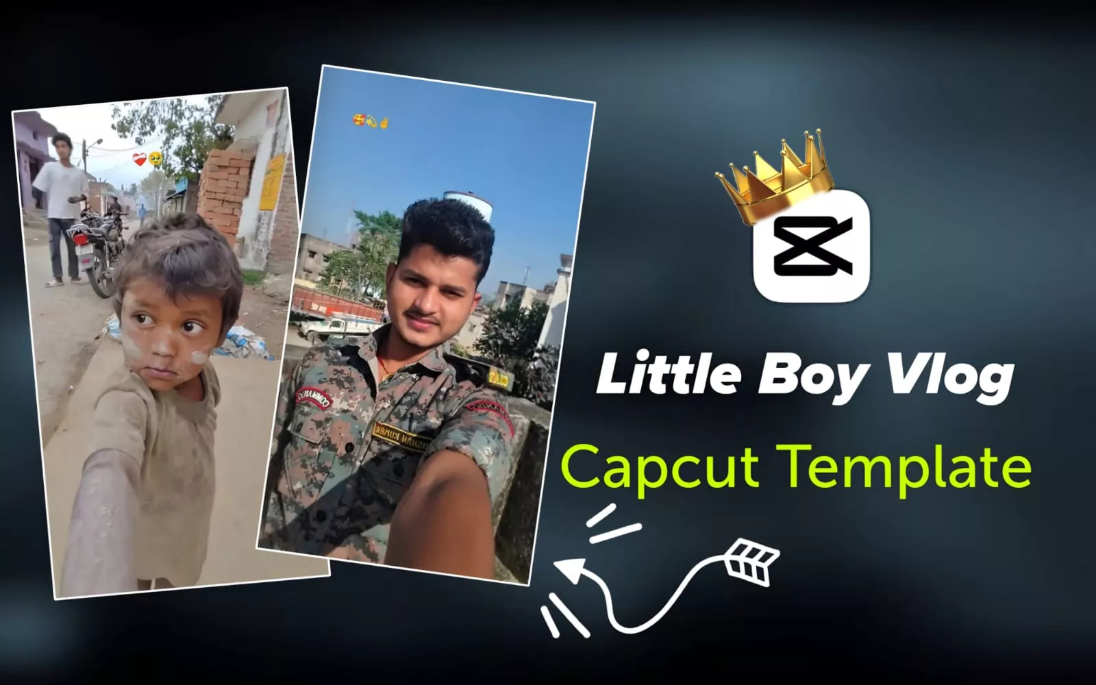 Little Boy Vlog Capcut Template