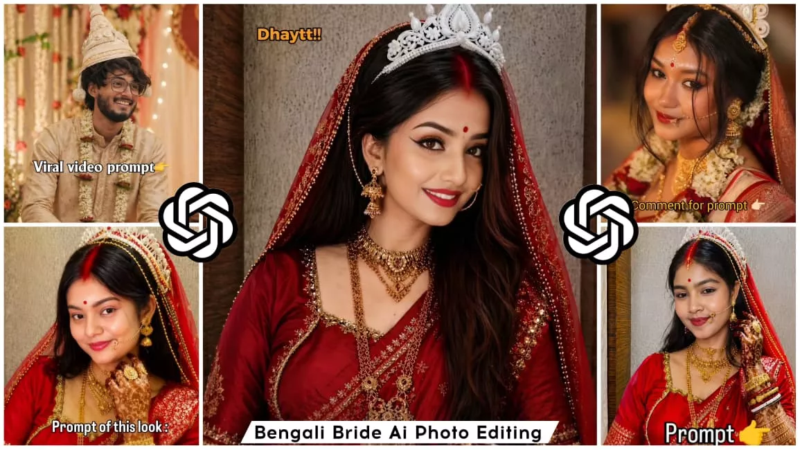 Bengali Bride Ai Photo Editing Prompt 2026