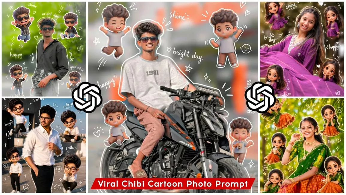 Trending Chibi Cartoon Ai Photo Editing Prompts