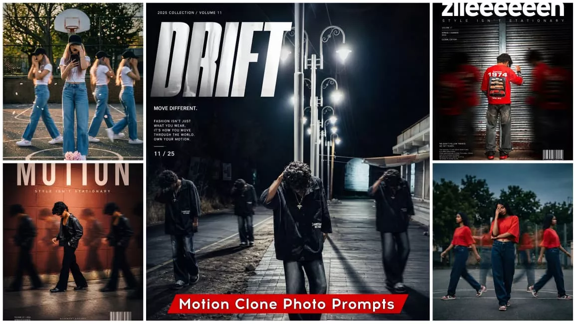Viral Motion Clone Ai Photo Editing Prompts