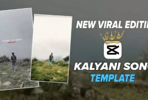 Kalyani Song Reels CapCut Template 100% Working Template