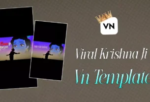 Viral Krishna ji Reels Vn Template Code Editing
