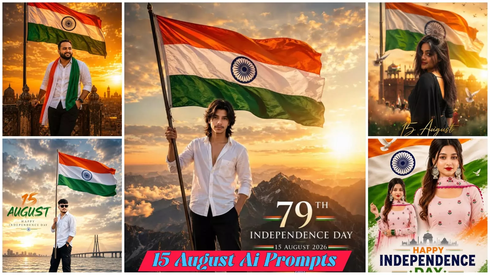 15 August Ai Photo Editing Prompts 2026 | Create Realistic Image