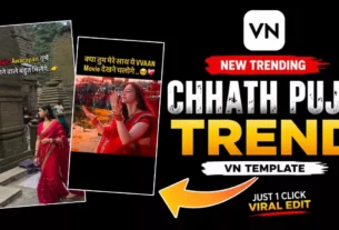 Viral Chhat Puja Reels Vn Template Code Editing