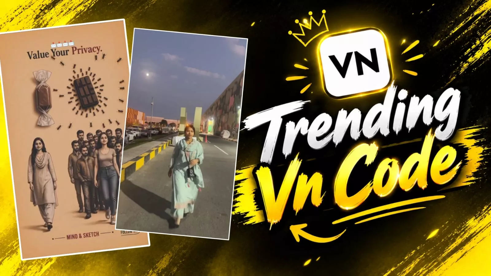 New Viral Reels Vn Template Code - Trending Vn Code