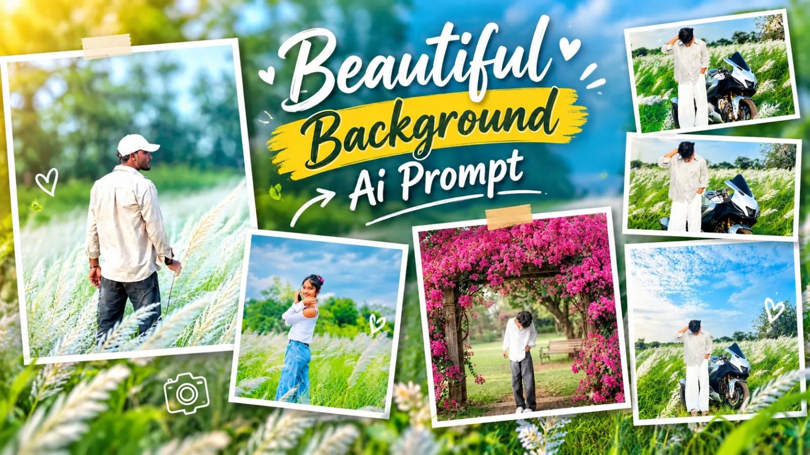 Kash Flower Ai Photo editing Prompts - Chat Gpt ai Prompts 2026