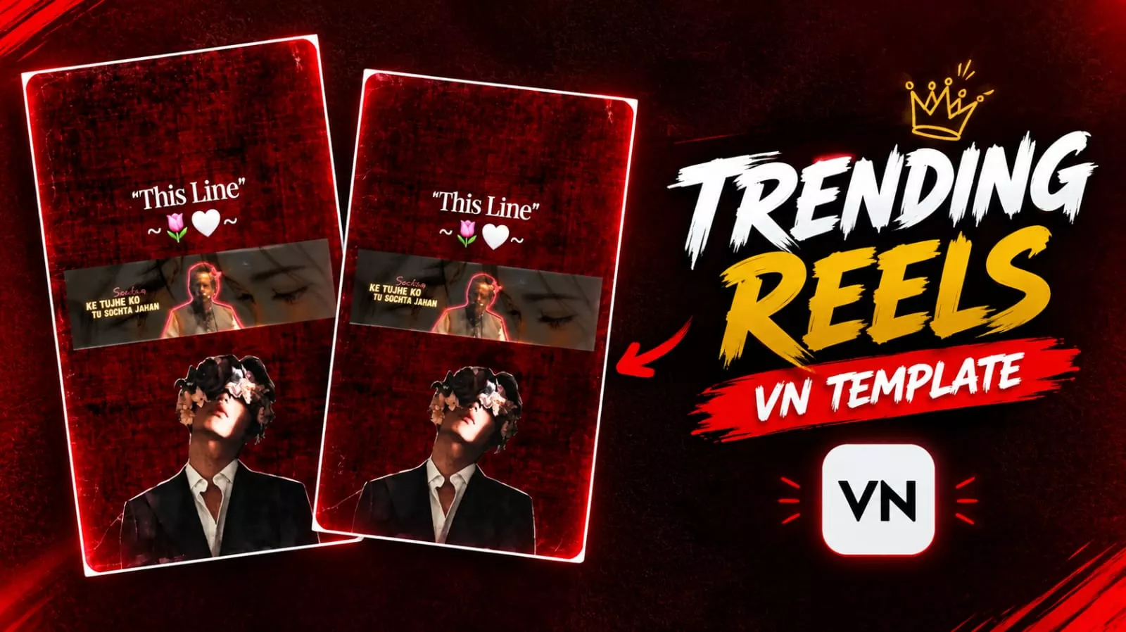 Trending New Dialogue reels Vn Template Code 2026