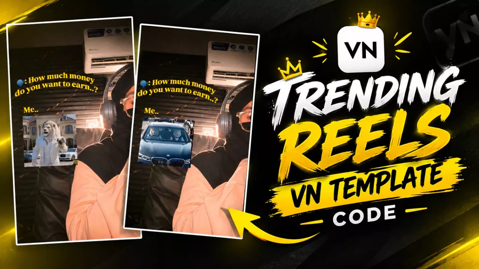 How Much Money Do You Want ? Reels Vn Code Editing